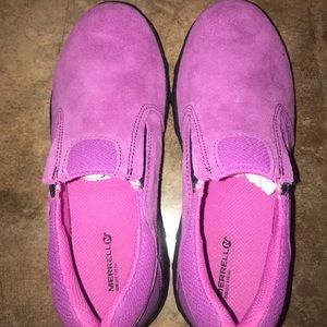 Merrell berry mocs
